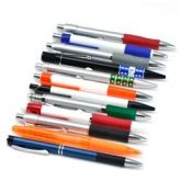 caneta plástica colorida pers. 1 cor
